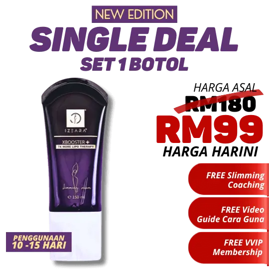 XBOOSTER PLUS SINGLE (1 BOTOL)