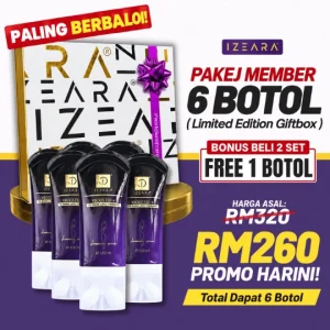 Promo October 6 Botol in a Gift Box (6 Botol - RM260)